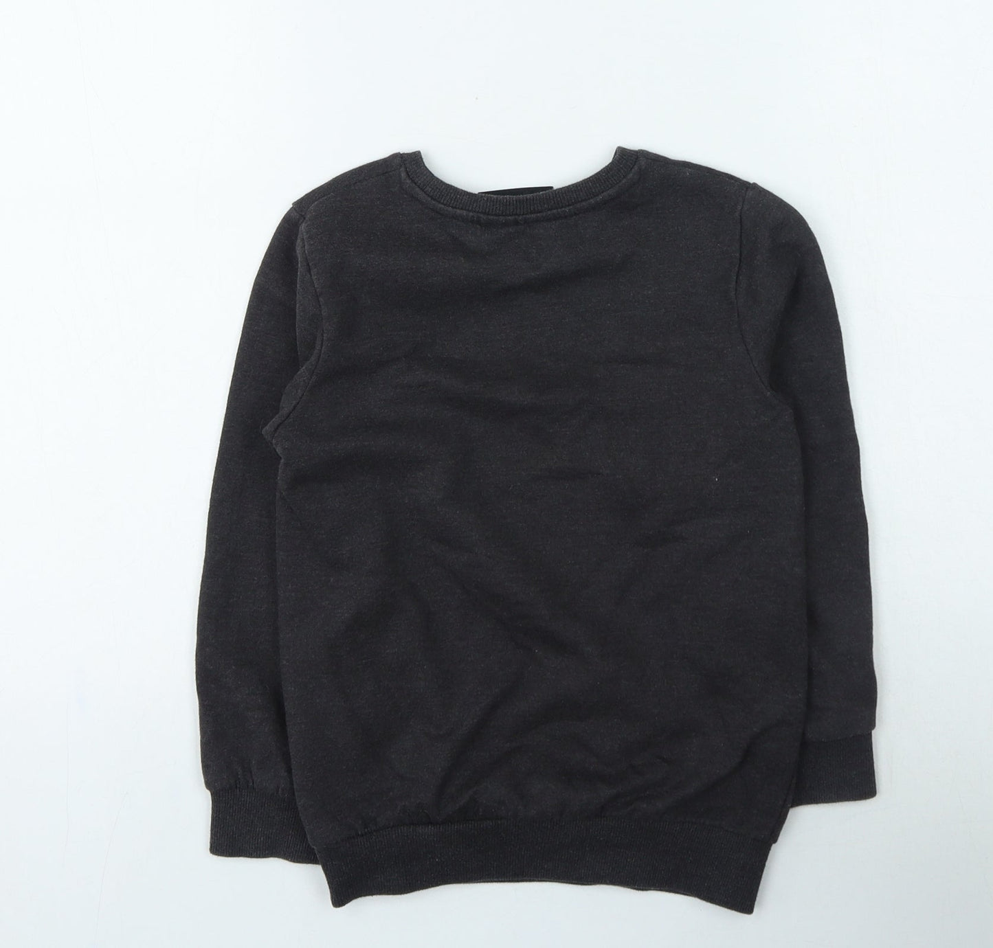 Preworn Boys Grey Cotton Pullover Sweatshirt Size 7 Years Pullover - FORTNITE