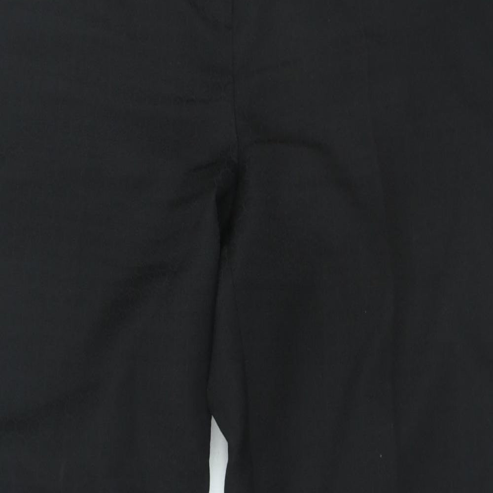 Womens UK Size 12 Dunnes Stores Regular Fit  Black Trousers