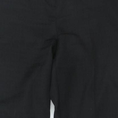 Womens UK Size 12 Dunnes Stores Regular Fit  Black Trousers