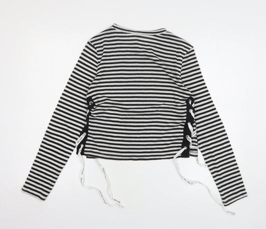 Womens UK Size M H&M Black Pullover Jumper