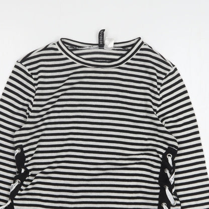 Womens UK Size M H&M Black Pullover Jumper