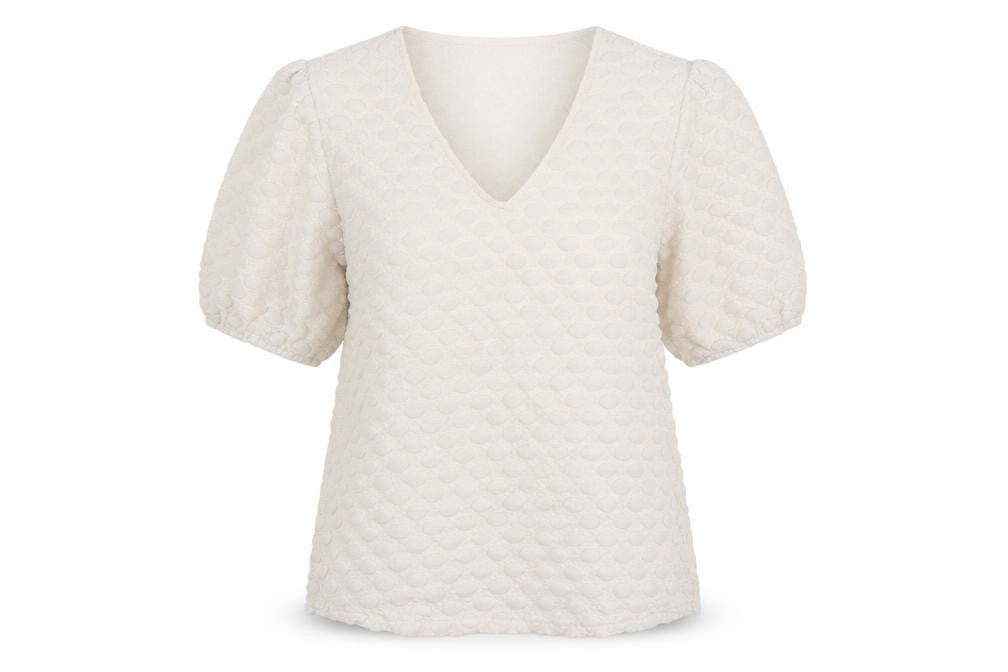Womens UK Size 12 Gallery White Basic Blouse