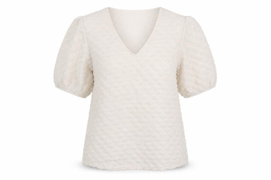Womens UK Size 12 Gallery White Basic Blouse