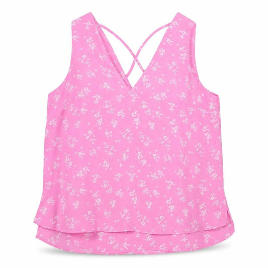 Womens UK Size S Dunnes Pink Basic Blouse