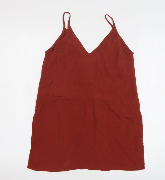 Womens UK Size 8 New Look Orange Camisole Tank
