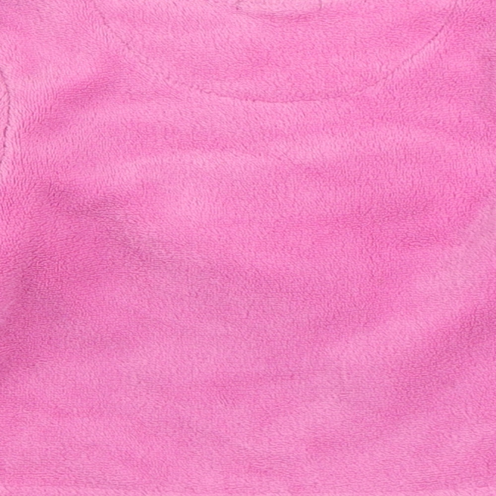Crafted Girls Pink Solid Polyester Cami Pyjama Top Size 12-18 Months Pullover - Cat Lounge Top