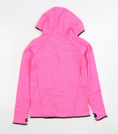 Work Out Womens Pink Jacket Size 8 Zip