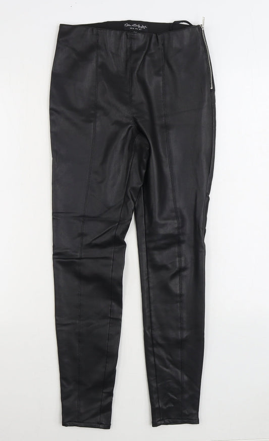 Womens UK Size 8 Miss Selfridge Regular Fit Jegging Black Trousers