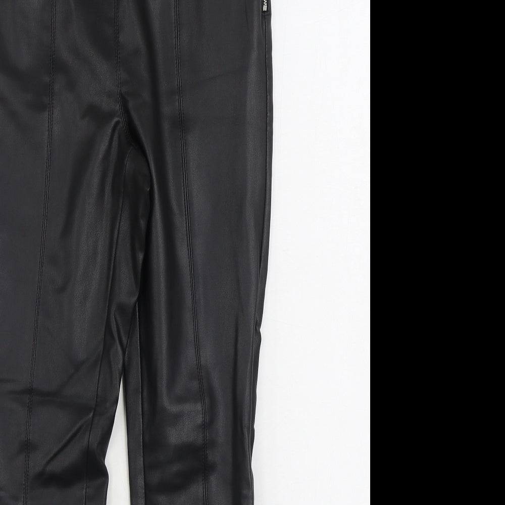 Womens UK Size 8 Miss Selfridge Regular Fit Jegging Black Trousers