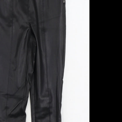 Womens UK Size 8 Miss Selfridge Regular Fit Jegging Black Trousers