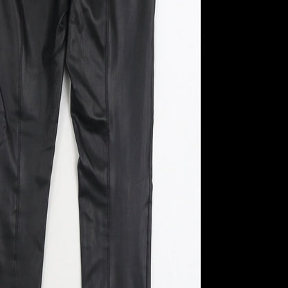 Womens UK Size 8 Miss Selfridge Regular Fit Jegging Black Trousers