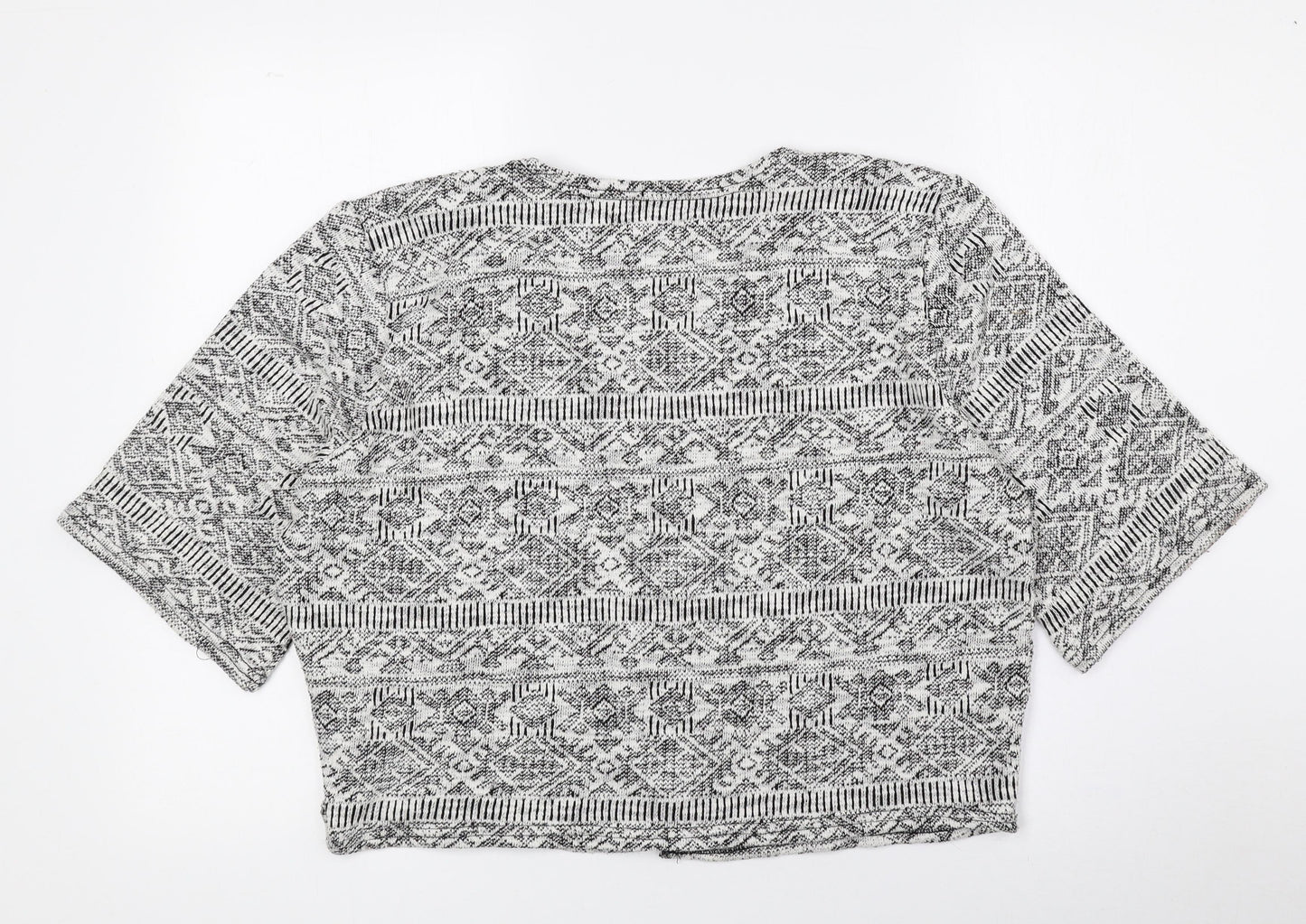 Womens UK Size 14 Atmosphere Grey Cardigan Jumper