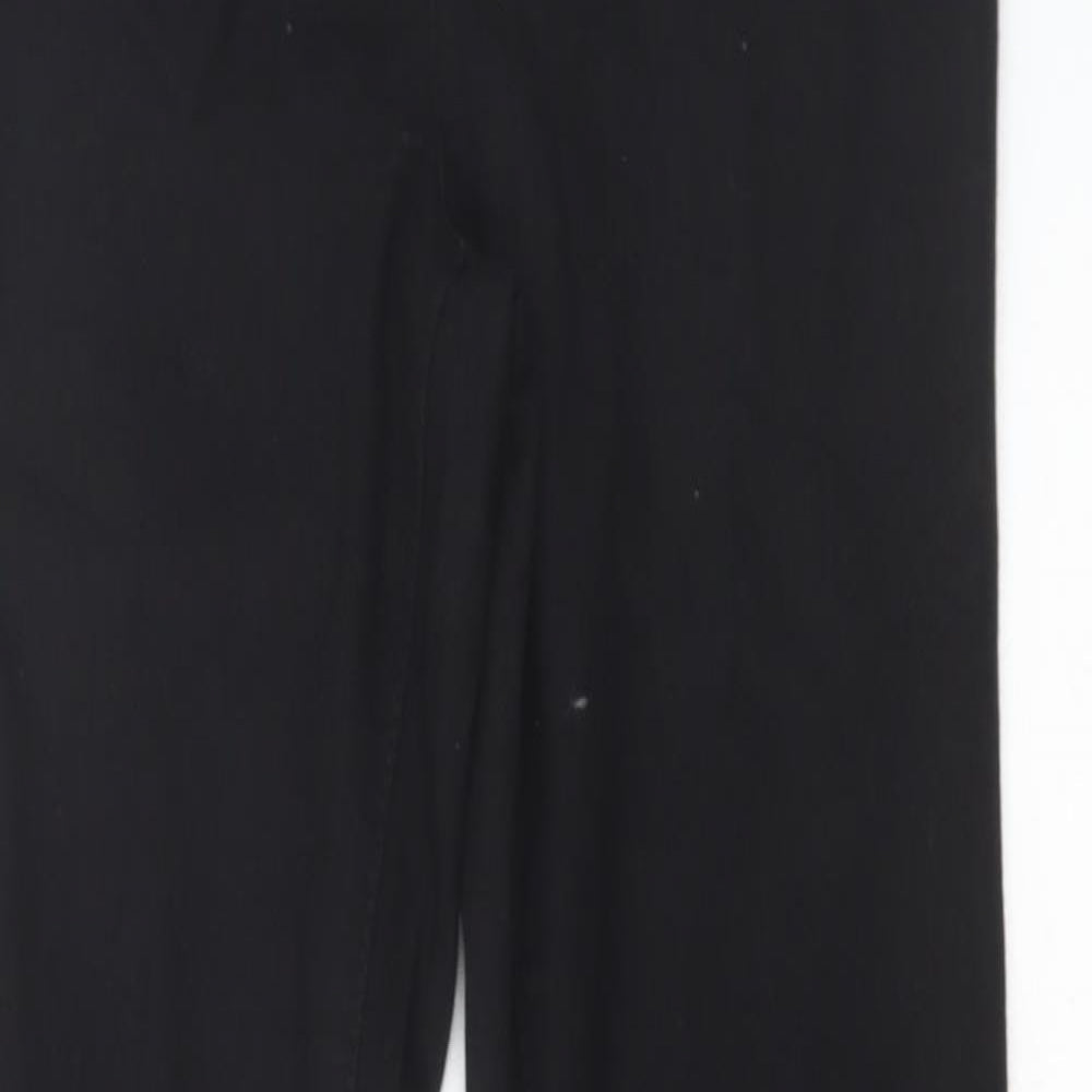 Denim & Co. Womens Black Cotton Jegging Jeans Size 10 L29 in Regular