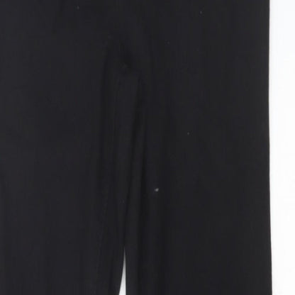 Denim & Co. Womens Black Cotton Jegging Jeans Size 10 L29 in Regular