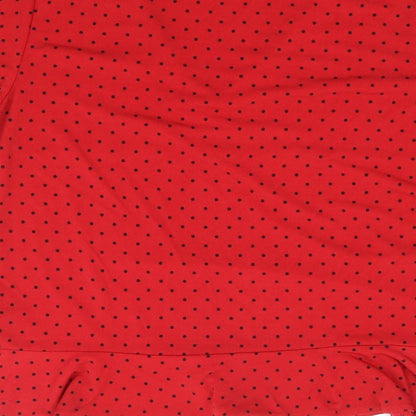 Womens UK Size M Oasis Red Jersey T-Shirt