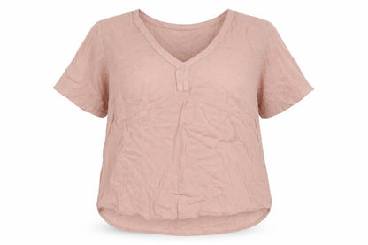 Womens UK Size L Kaffe Pink Basic Blouse