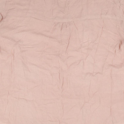 Womens UK Size L Kaffe Pink Basic Blouse
