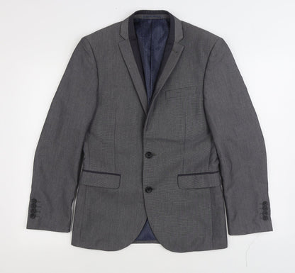 Mens UK Size 36 NEXT Regular Grey Suit Jacket