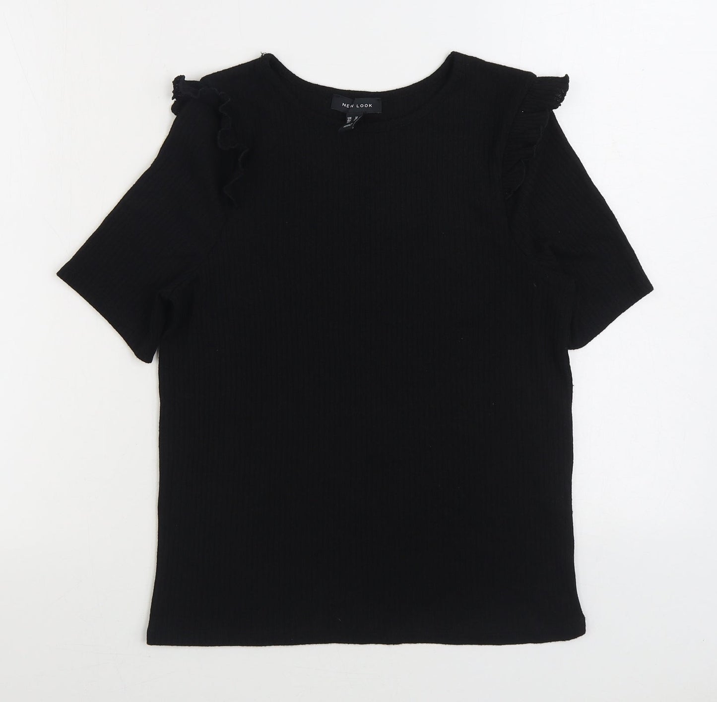 Womens UK Size 10 New Look Black Pullover Jumper