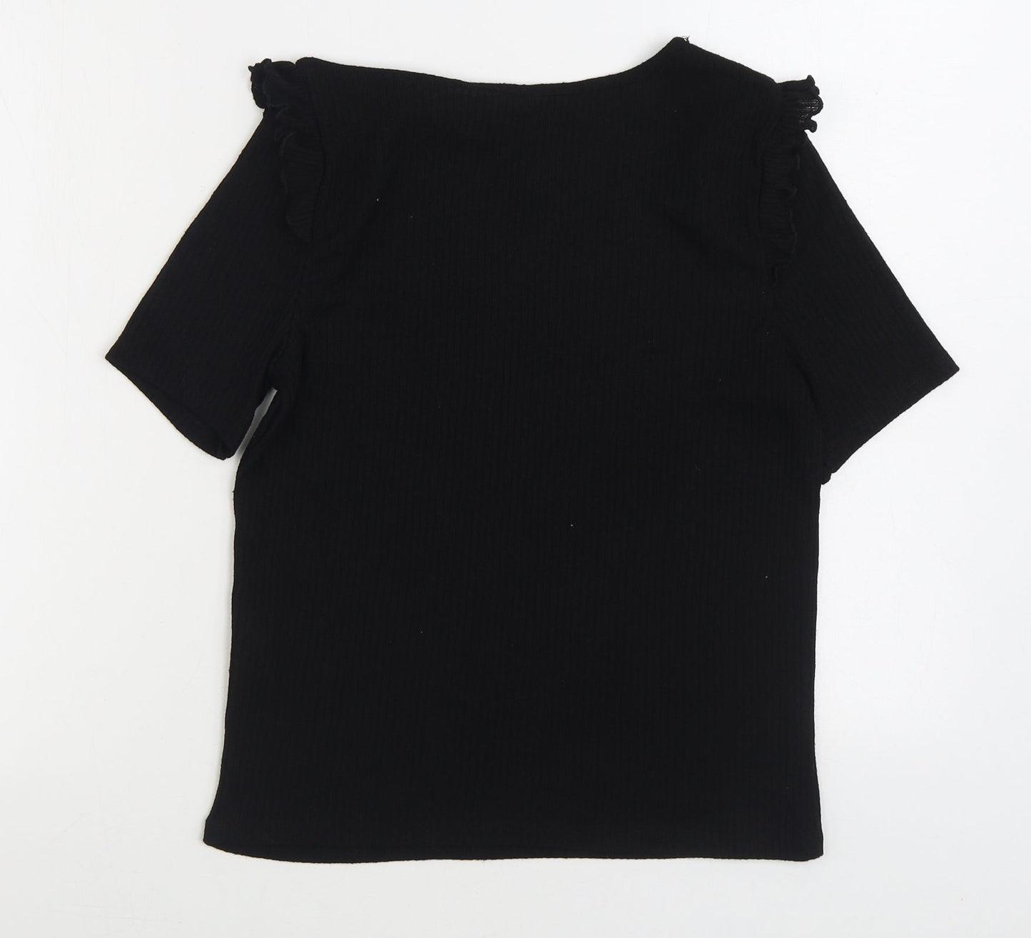 Womens UK Size 10 New Look Black Pullover Jumper