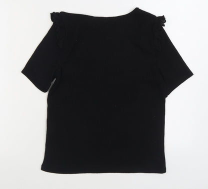 Womens UK Size 10 New Look Black Pullover Jumper