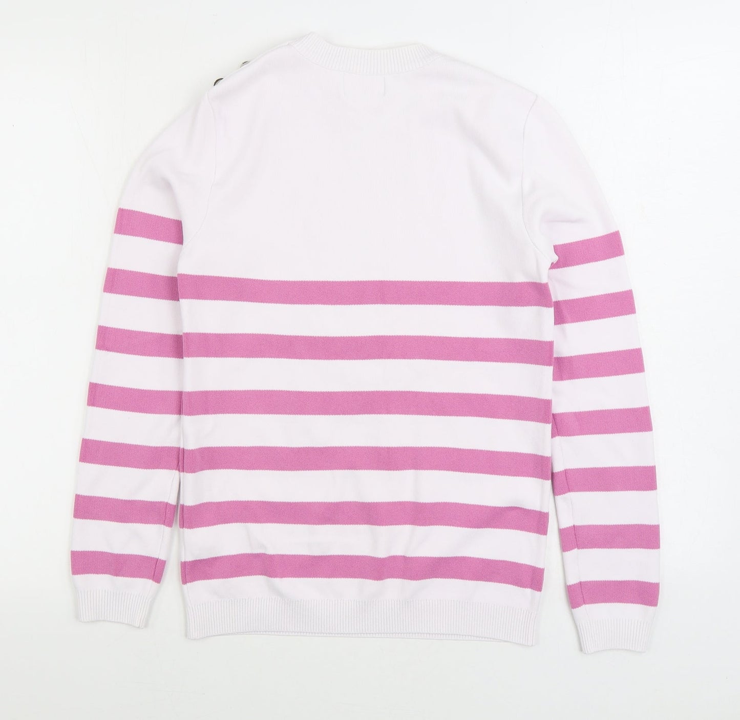 Womens UK Size S Savida White Pullover Jumper