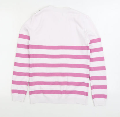 Womens UK Size S Savida White Pullover Jumper