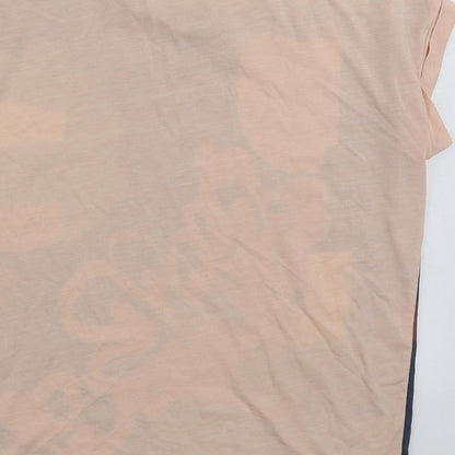 Womens UK Size S Dunnes Stores Pink Basic T-Shirt