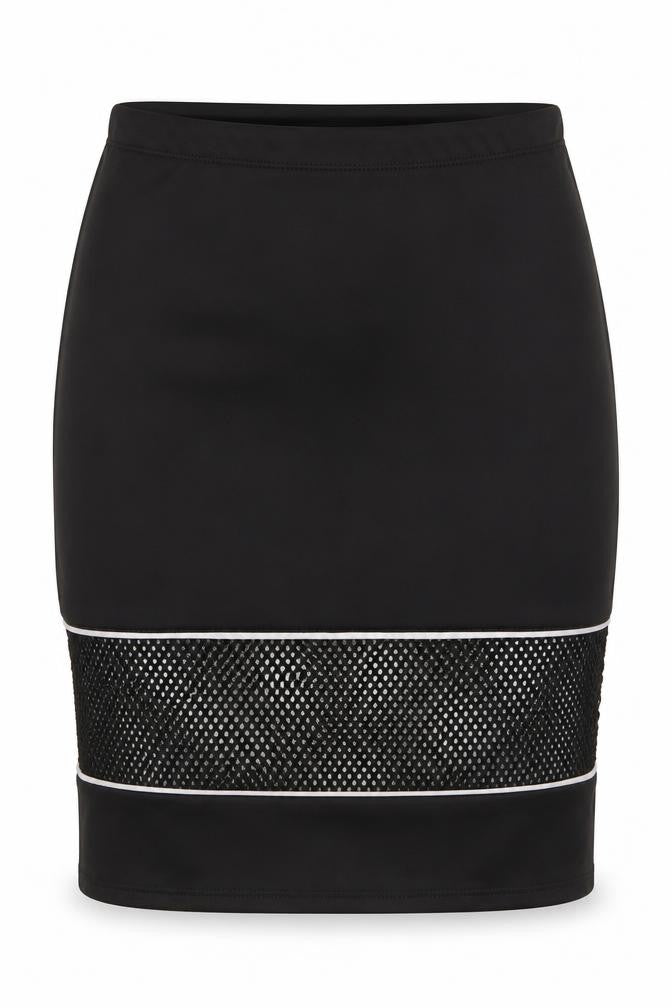 Womens UK Size M Papaya Straight & Pencil Jersey Skirt