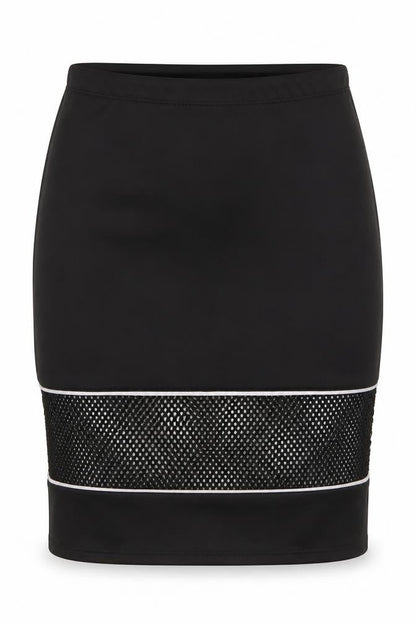 Womens UK Size M Papaya Straight & Pencil Jersey Skirt