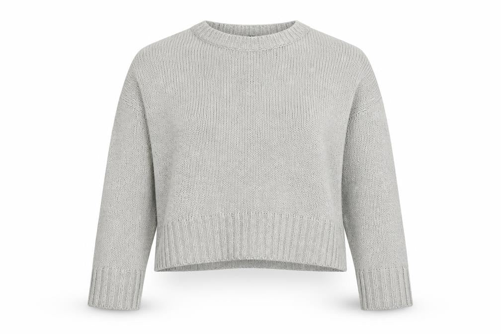 Womens UK Size M New Look Grey Pullover Jumper