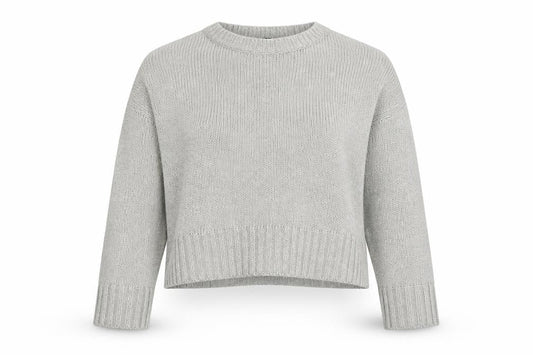 Womens UK Size M New Look Grey Pullover Jumper