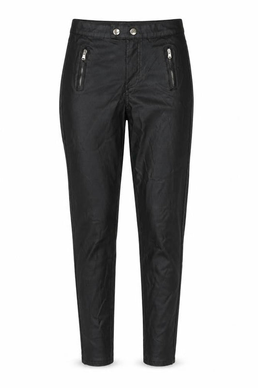 Womens UK Size 8 Quiz Regular Fit Jegging Black Trousers