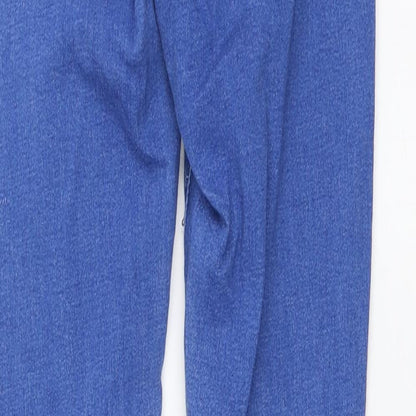 Womens UK Size 8 Girl Vivi Regular Fit Skinny Blue Jeans