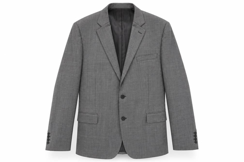 Mens UK Size L Paul Costelloe Regular Grey Suit Jacket