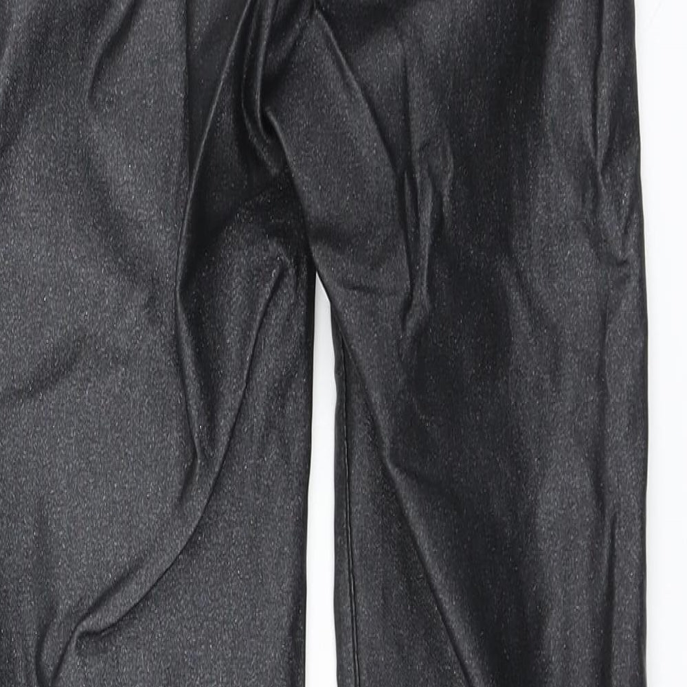 Mybestiny Womens Black Viscose Jegging Trousers Size S L27 in Regular Button