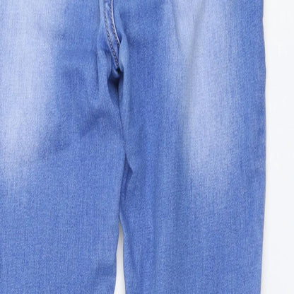 Womens UK Size S Girl Vivi Regular Fit Skinny Blue Jeans