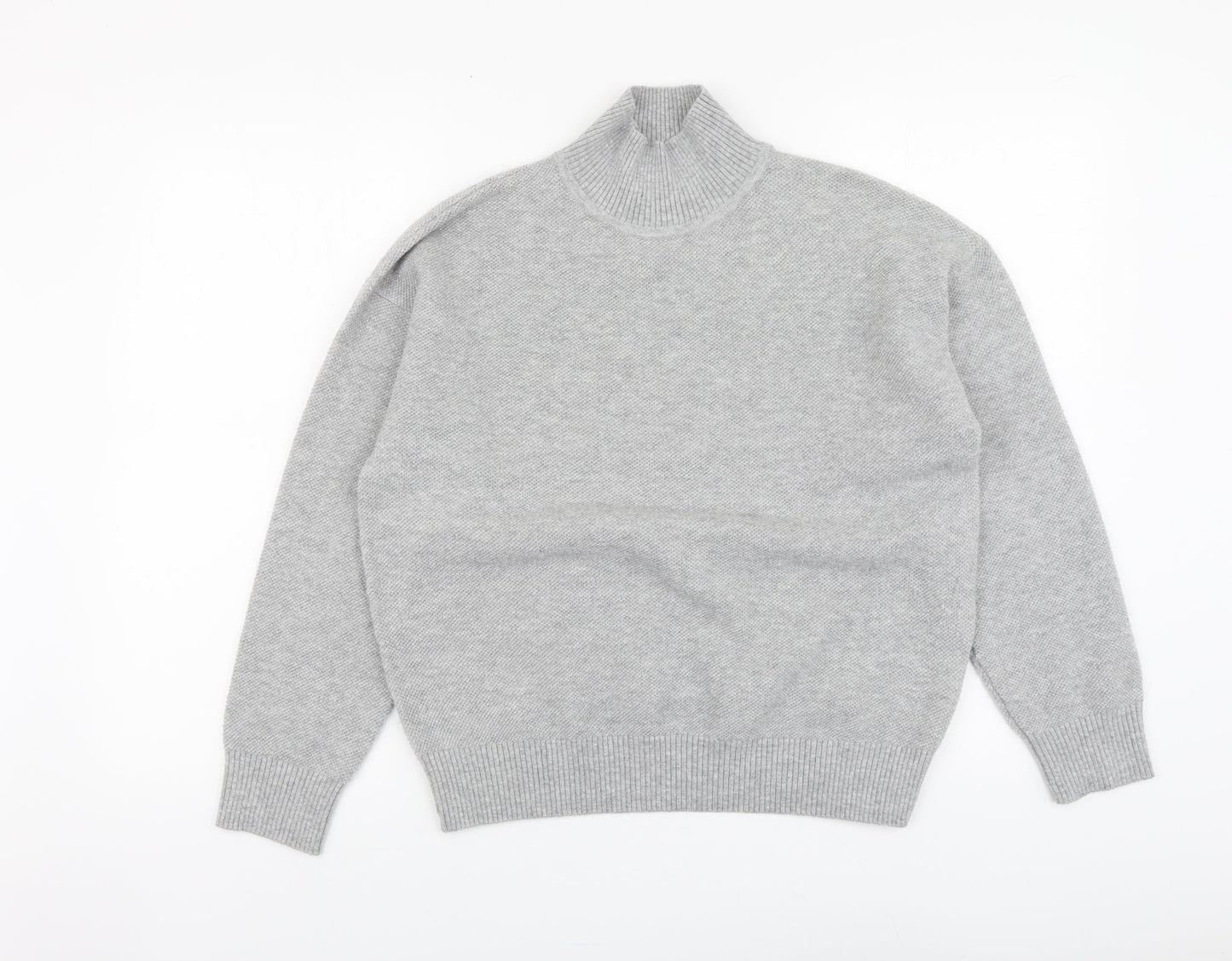 Womens UK Size S Marks and Spencer Grey Pullover Jumper