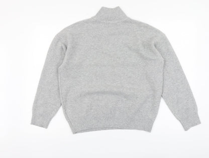 Womens UK Size S Marks and Spencer Grey Pullover Jumper