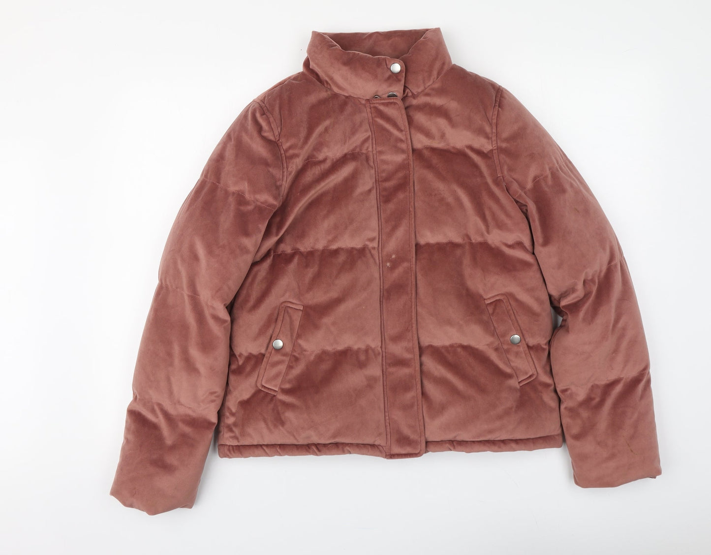 QED London Womens Pink Jacket Size 8 Zip