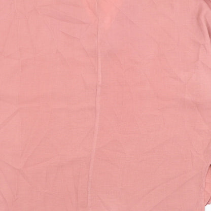 Womens UK Size 10 Peacocks Pink Basic Blouse