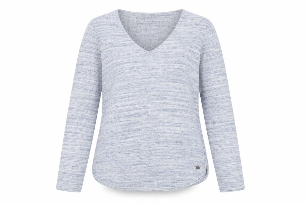 Womens UK Size XS EDC Blue Pullover Jumper