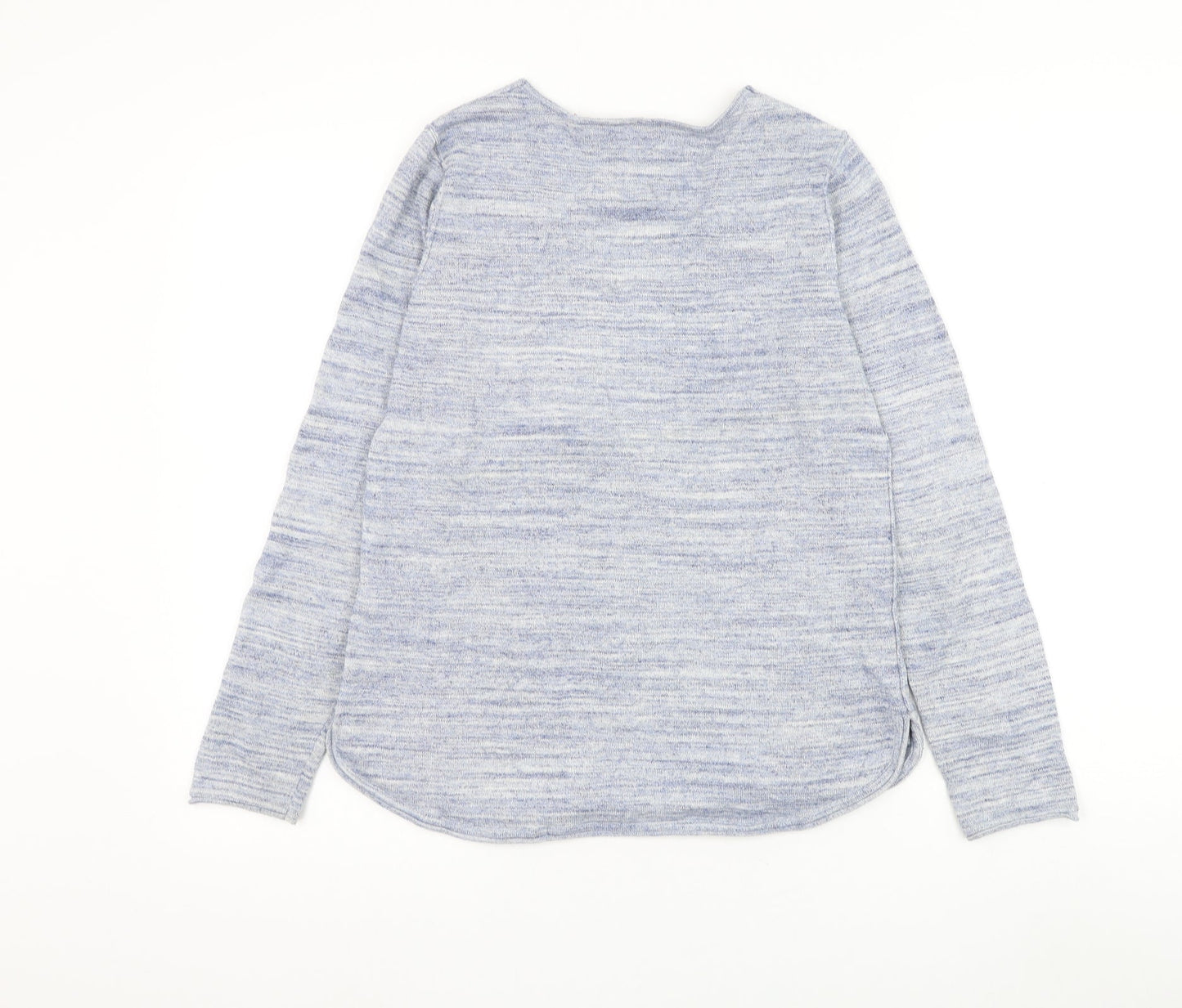 Womens UK Size XS EDC Blue Pullover Jumper
