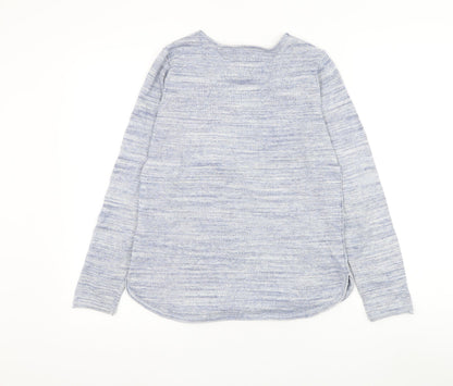 Womens UK Size XS EDC Blue Pullover Jumper