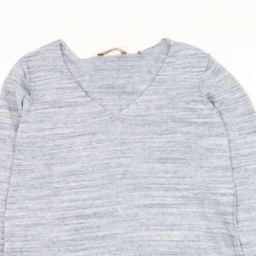 Womens UK Size XS EDC Blue Pullover Jumper