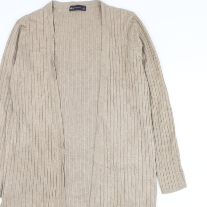 Womens UK Size 10 Marks and Spencer Brown Cardigan Jumper