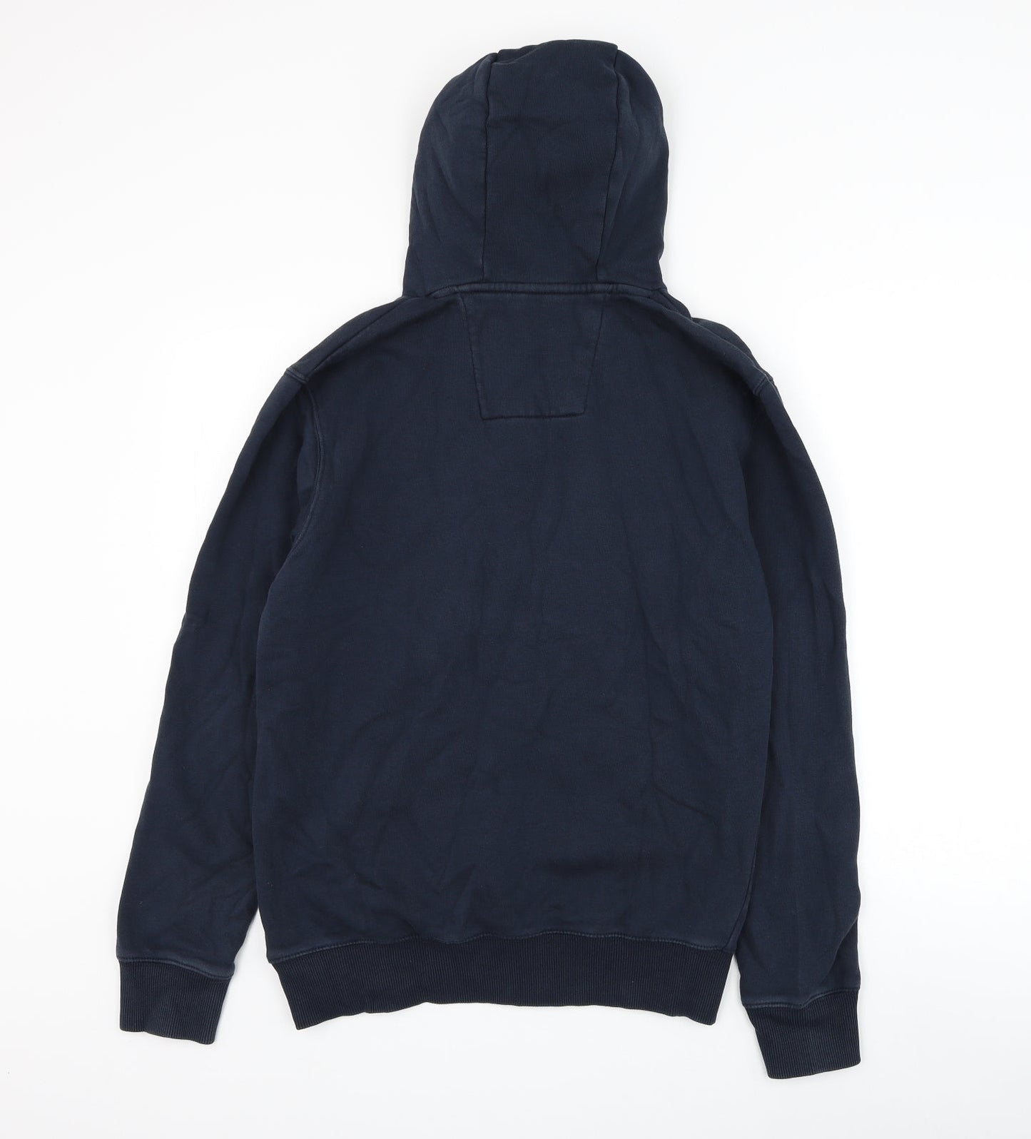 Mens UK Size S F&F Blue Pullover Hoodie