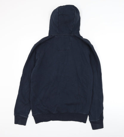 Mens UK Size S F&F Blue Pullover Hoodie