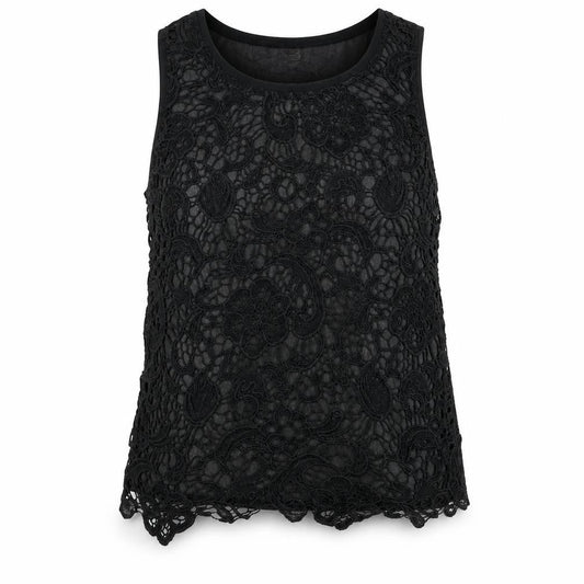 Womens UK Size 12 Only Black Basic Blouse
