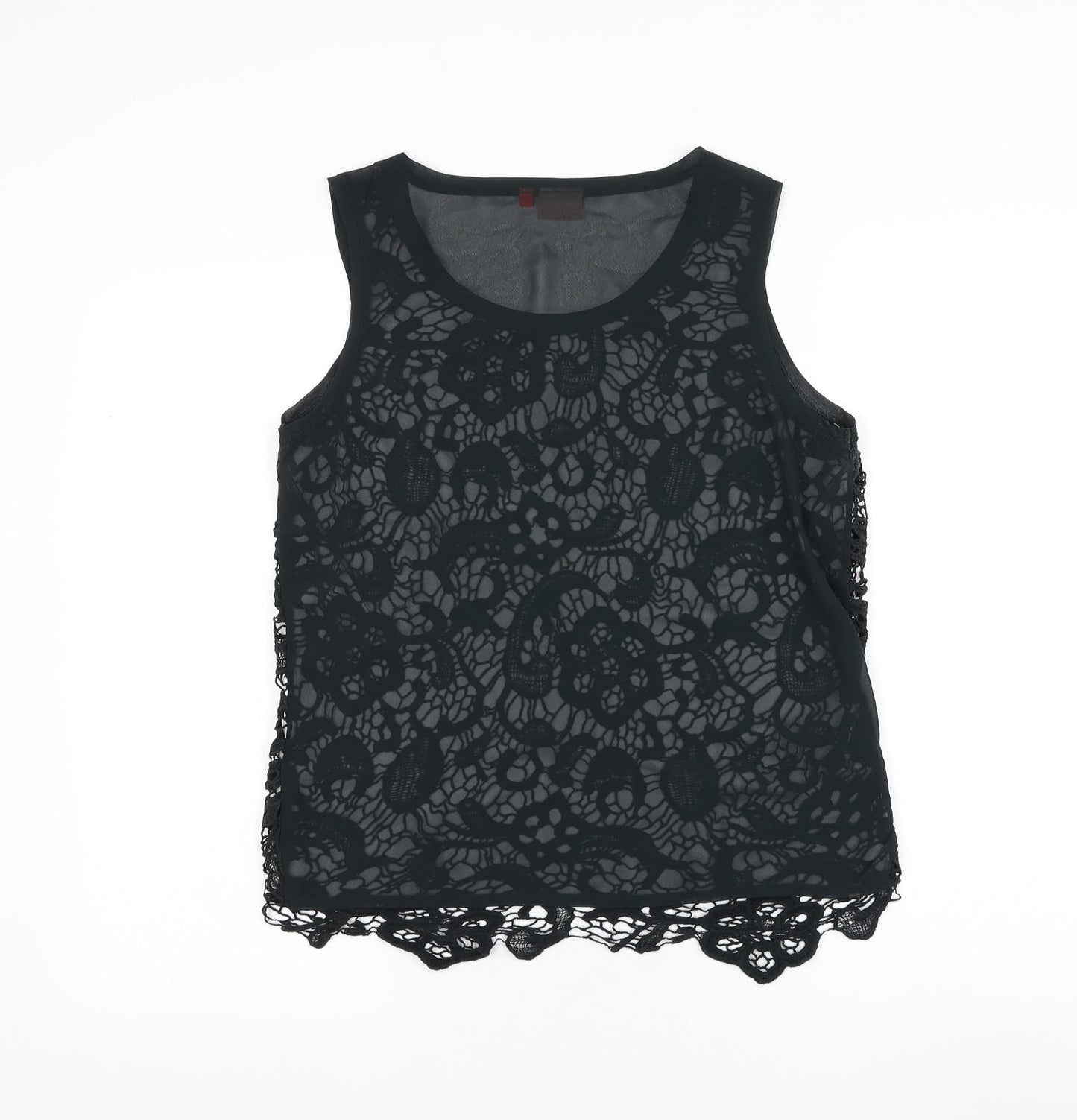 Womens UK Size 12 Only Black Basic Blouse